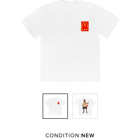 Travis Scott x McDonald’s Collab Action Figure T - Picture 4 of 4